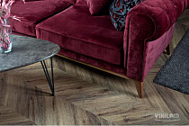 Vinilam Parquet Chevron 8,5 мм I107516 Шеврон Лувр фото 1 | FLOORDEALER